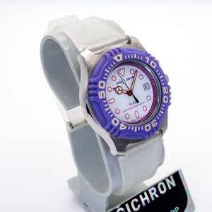 Seiko Vintage Alba Aqua Gear V332-6A70 36mm Japan Import Dive Watch